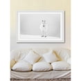 thumbnail image 4 of Marmont Hill "Snowy White Horse" Framed Painting Print, 4 of 5