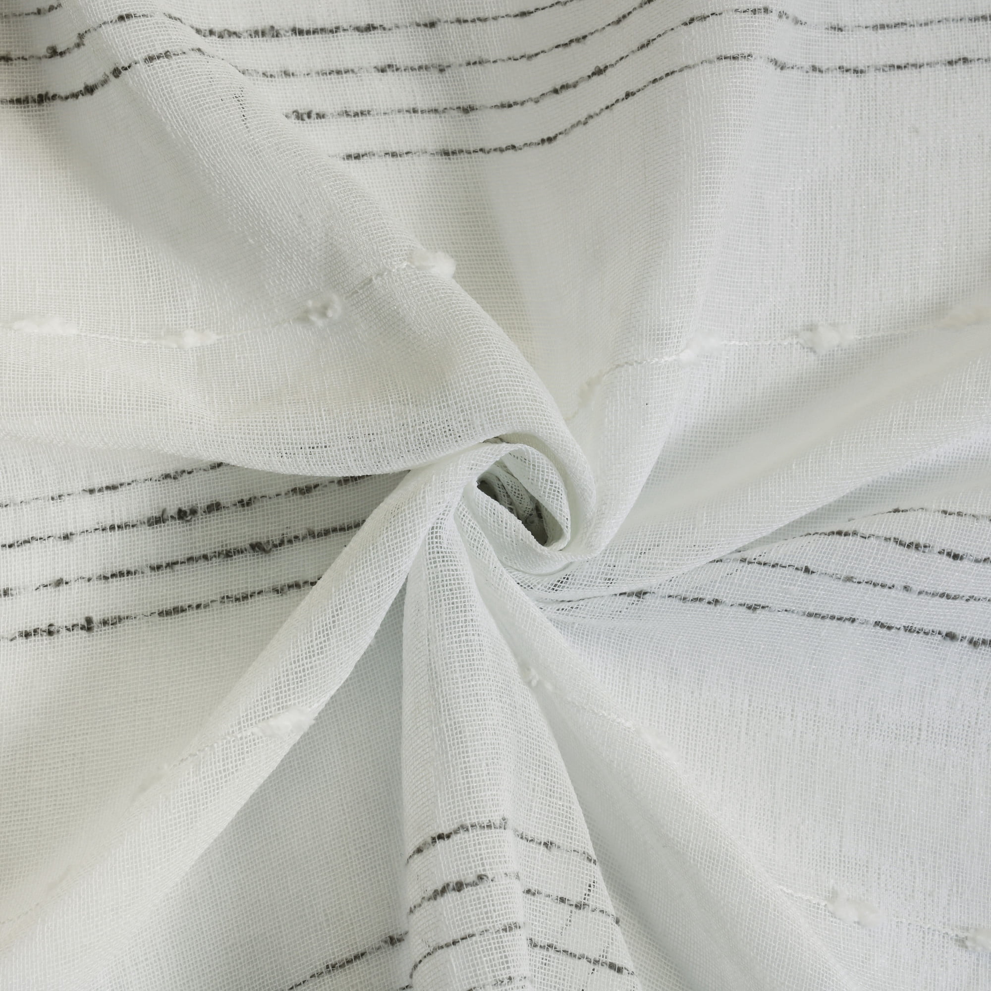 Loft Living Jackie Sheer Grommet Indoor Curtain 52 x 95 in White