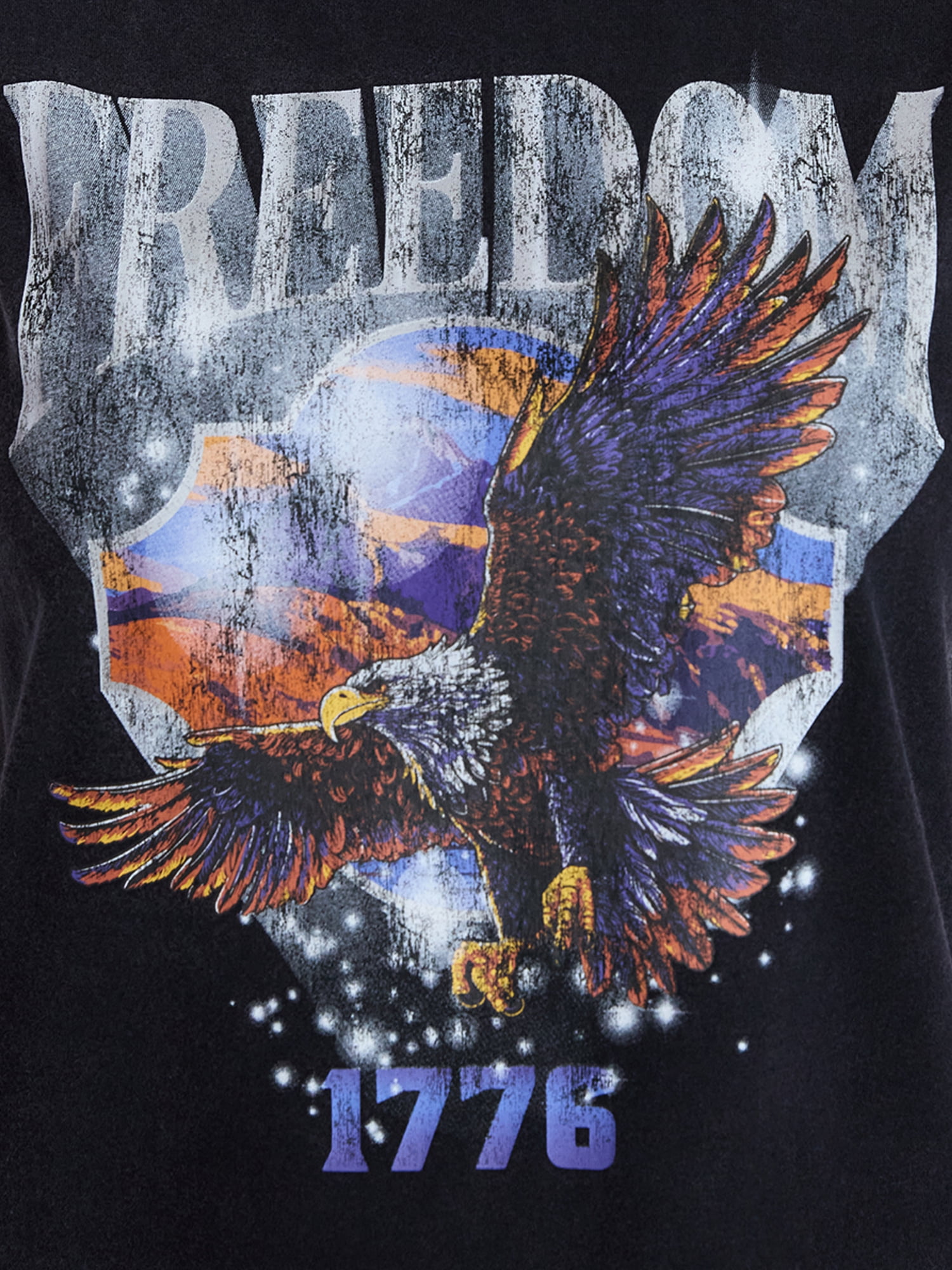 Americana Women's Freedom Eagle Graphic Muscle Tank Top from Way to Celebrate, Sizes S-XXXL