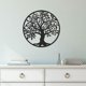 thumbnail image 4 of Sincero Arte de pared de metal Arte del árbol de la vida Letrero familiar Decoración de pared de árbol de metal Decoración del hogar Colgante de pared decorativo Decoración del hogar Escultura de par, 4 of 5