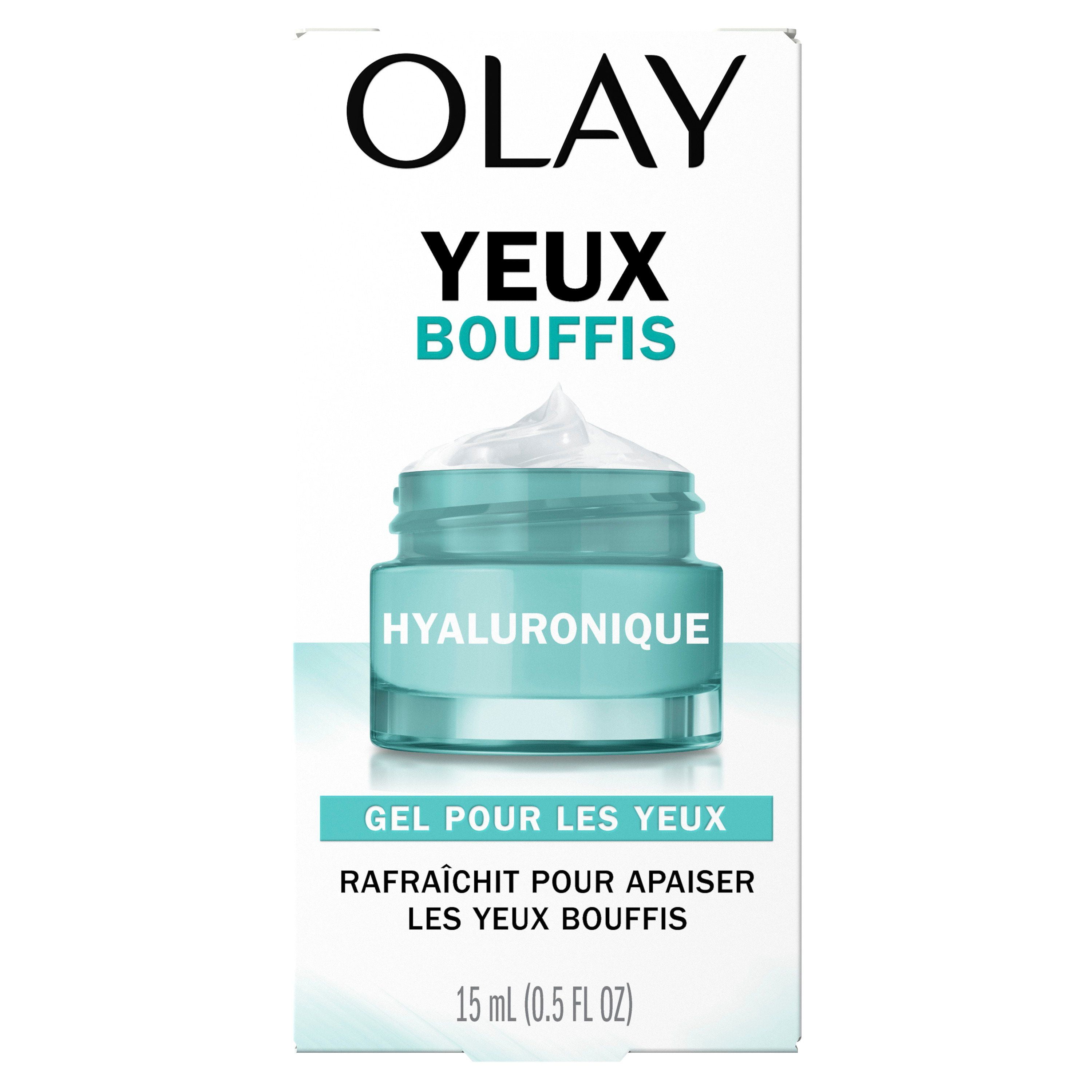 CRÈME POUR LES YEUX Olay HYALURONIQUE POUR LES YEUX BOUFFIS, sans parfum