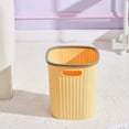 thumbnail image 4 of Ohufall 17L Square Thickened Large Capacity Household Trash Can Bathroom Living Room Indoor Kitchen Garbage Can, 4 of 8