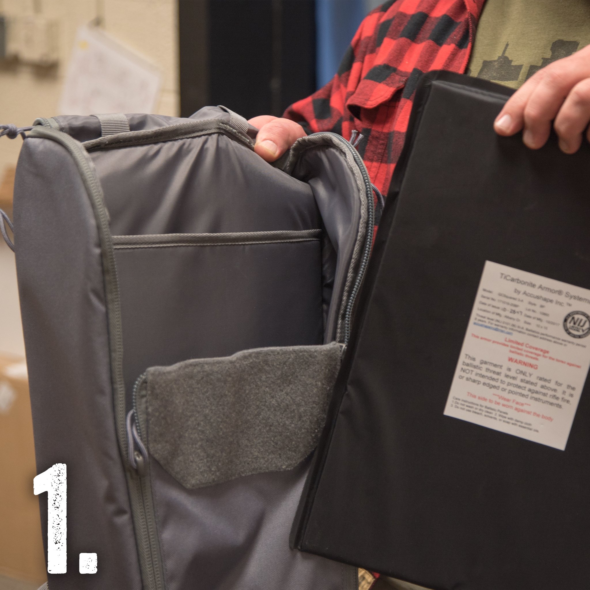 readyman gray man bag