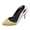 Gold, variant on Pink Women'S High Heels Pumps Pointed Toe Stiletto Heel Color Block Embellished Hollow Out Dress Shoes For Party Career Work