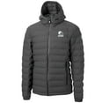 thumbnail image 2 of Men's Gray Cutter & Buck Cleveland Browns Mission Ridge Repreve- Eco Insulated Full-Zip Hoodie Puffer Jacket, 2 of 3