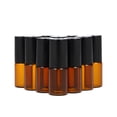 thumbnail image 4 of 10 botellas de rodillo de aceites esenciales de vidrio ámbar de 3 ml. yeacher  Botellas de vidrio, 4 of 7