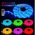 thumbnail image 4 of LED Strip Lights, RGB Led Strip Waterproof 12v 32.8ft (10M) 300LEDs SMD3528 RGB Light with 44 Keys Remote Controller and Power Supply, 4 of 9