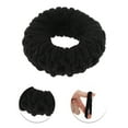 thumbnail image 3 of Unique Bargains 6 Pcs Fashion Thickened Wide Edge Hair Ropes Hair for Women for Girls Black, 3 of 3