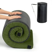 Sleeping Pad for Camping Green, 75"D x 30"W x 2.5"H
