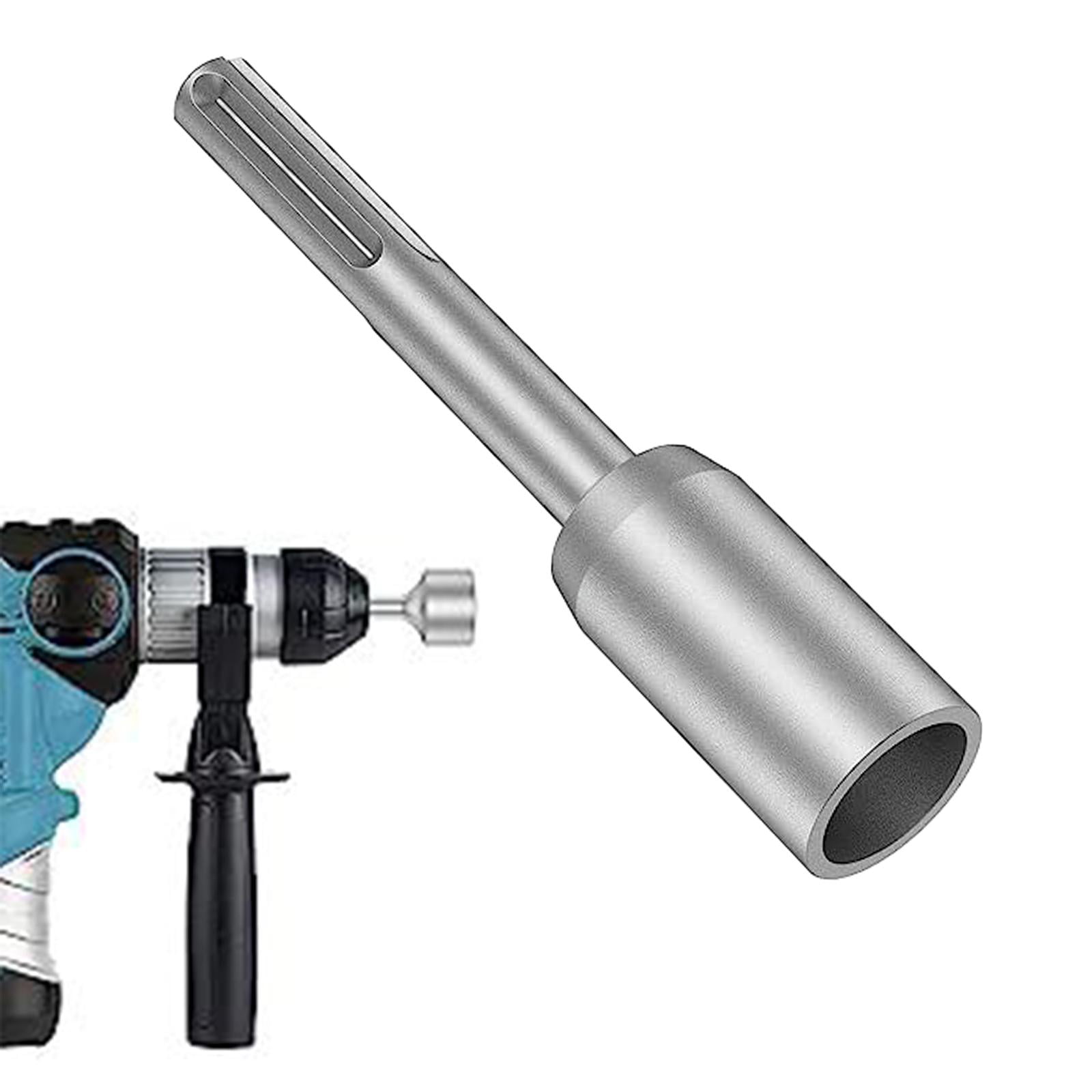 Ground Rod Driver Bit, Drill Grounding Rods, Heavy Duty Durable Ground Rod Bits Driver, Steel Drill Bit Driver 5 Pits Handle 30mm