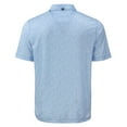 thumbnail image 3 of Men's Cutter & Buck Light Blue Boston Red Sox Pike Eco Flora Print Recycled Polo, 3 of 3