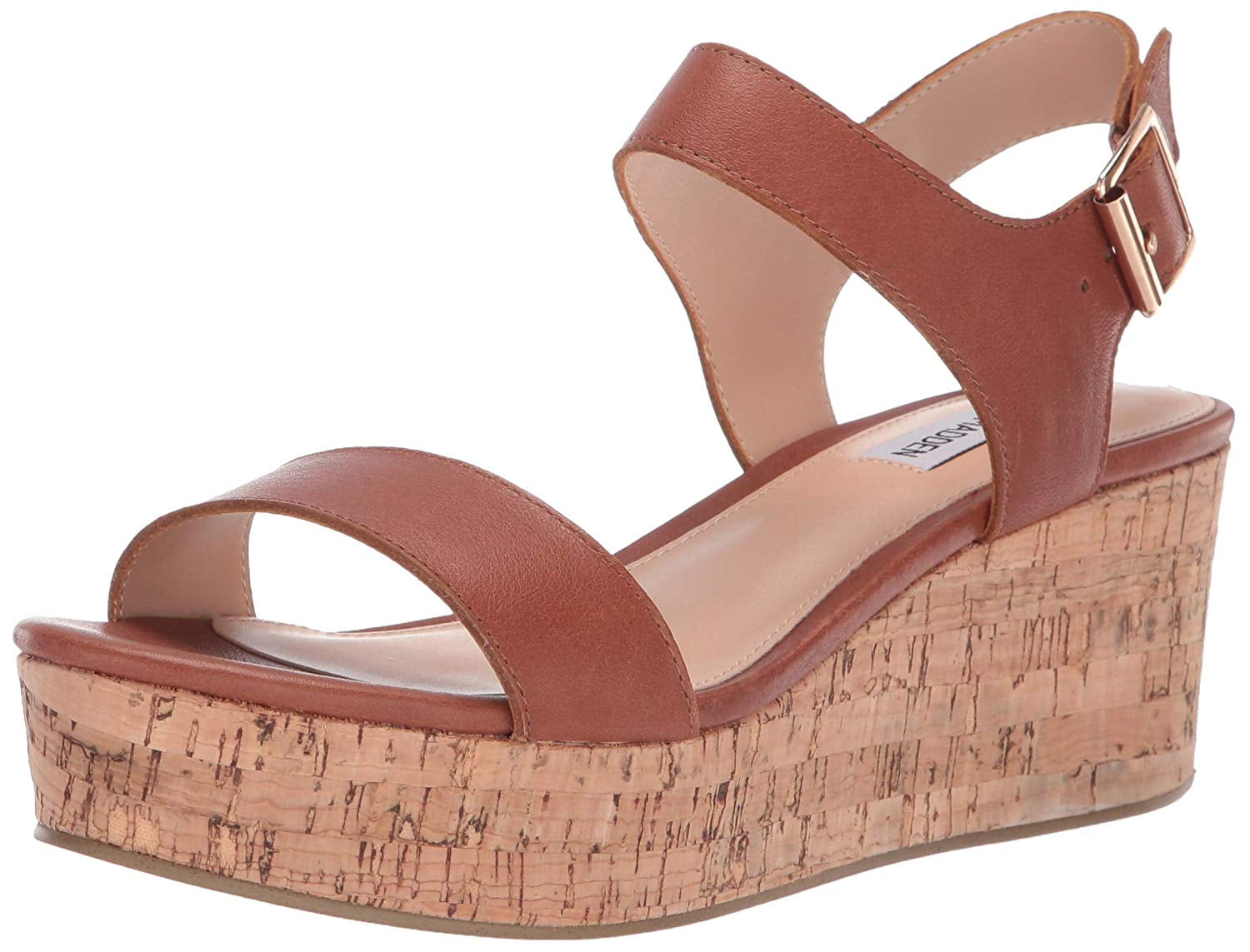 tan leather platform sandals