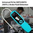thumbnail image 4 of Graflsoa Testeur Numérique de Liquide de Frein LCD avec Alarme Sonore, Auto-Calibration du CAL, Rétroéclairage, Bleu Pâle, Comprend 4 Piles AAA et Étui de Rangement, 4 of 7