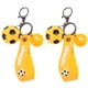 thumbnail image 3 of KAKOWELY 2 llaveros decorativos de fútbol deportivo, llavero colgante de fútbol para bolso., 3 of 5