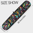 thumbnail image 3 of Dailycode Double Sided Oven Mitt with Loop Heat Resistant Kitchen Long Potholders 7" x 35" Colorful Parrot Bird and Leaf, 3 of 6