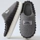 thumbnail image 4 of Zapatillas de algodón para hombre, sensación de caca, zapatillas de plataforma cálidas antideslizantes para interior de casa de invierno, 4 of 5