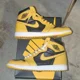 thumbnail image 1 of A i r-Jor-dan 1 Retro High OG 'Pollen' 555088 701 Size 10.5 US Men | Used | Good Bo, 1 of 6