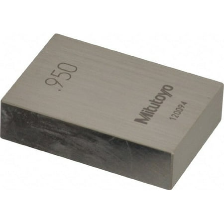 

Mitutoyo 0.95 Rectangular Steel Gage Block Accuracy Grade 0 Includes Certificate of Inspection