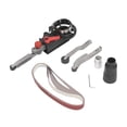 thumbnail image 2 of Belt Polishing Attachment, Maximum 800W Comfortable Control M10 Angle Grinder To Belt Sander Adapter Up and Down 180 Rotation  for Glass Wood Plastic Metal, 2 of 7