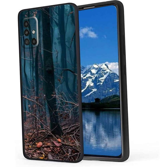 Compatible with Samsung Galaxy A51 4G Phone Case, Forest-6-75 Case Silicone Protective for Teen Girl Boy Case for Samsung Galaxy A51 4G