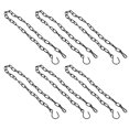 thumbnail image 4 of 6Pcs Garden Planter Hanging Chain Flower Pot Basket Replacement Iron Sling Chain with Hook, 4 of 5