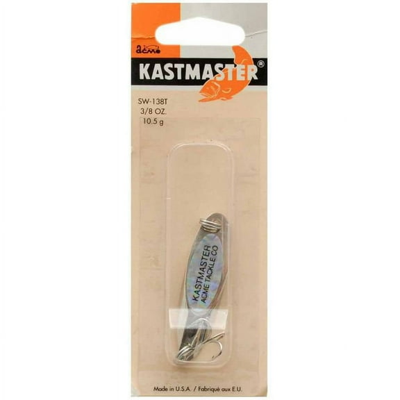 Kastmaster 3/8 oz Chrome and Silver Prism