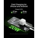 thumbnail image 2 of Bloque cargador USB C Belkin de carga rápida de 20 W, blanco (paquete de 2), 2 of 9