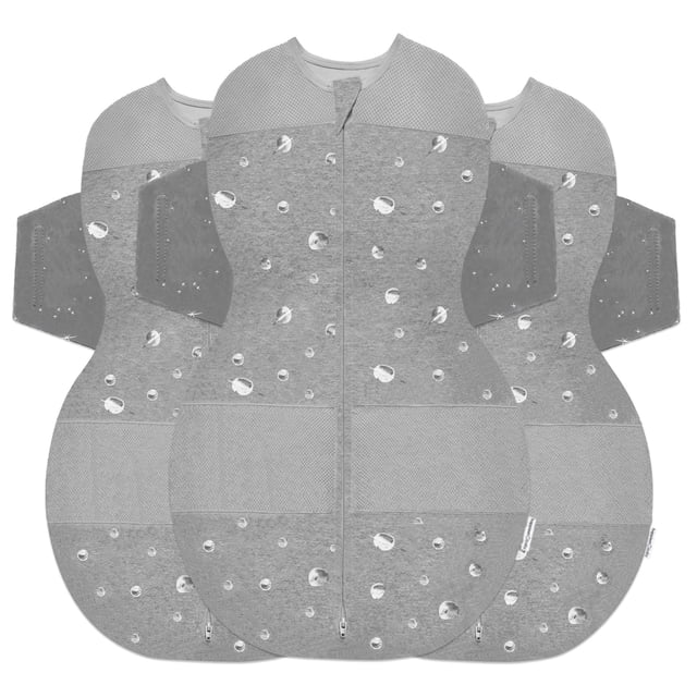 Paquete de 3 pañales Blanket Happiest Baby SNOO de algodón orgánico