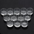 thumbnail image 2 of Juego de portavelas VOHO, cristal transparente, 24 unidades, 2 of 9