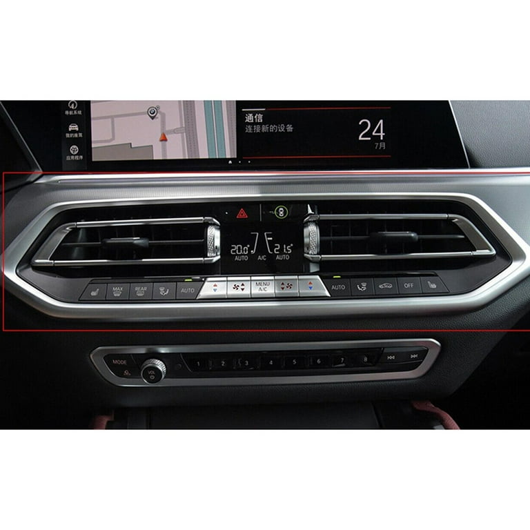 Car Craft Tiguan Ac Vent Slider Clip Grill Compatible With