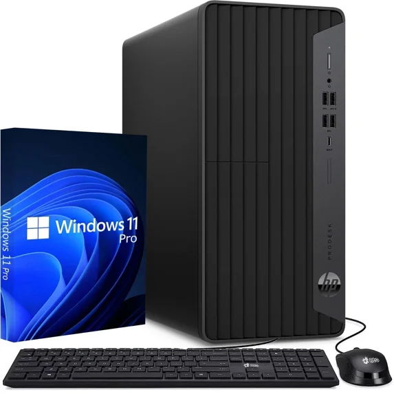 Restored HP ProDesk 600 G6 Desktop Tower Tower PC Business Computer, Intel Core i5 10th Gen. Processor, 16GB RAM, 256GB PCIe NVMe SSD, Keyboard & Mouse, Wi-Fi + BT, Windows 11 Pro (Refurbished)