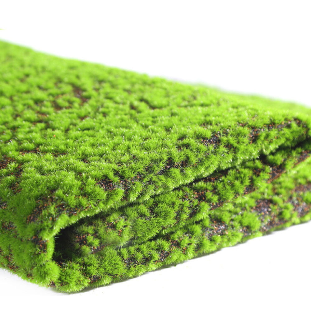 Simulation Artificial Turf Lawn Grass Moss Mat For Background Wall Decor 