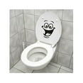thumbnail image 1 of Autocollant Smiley, Sticker Mural Amusant pour WC, Salle de Bain, Cuisine, PVC, 1 Couleur, Taille Unique, 1 of 4