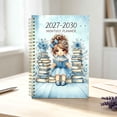 thumbnail image 3 of QISIWOLE 5.8x8.3in 2027-2030 Monthly Planners & Appointment Book with Monthly Tabs, 5.5x8.3, Blue, 3 of 7