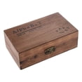 thumbnail image 1 of Pack of 70pcs Rubber Stamps Set Vintage Wooden Box Case Alphabet Letters Number Craft (No Ink Pad In, 1 of 5