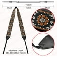 thumbnail image 6 of CoCoMangos Camera Strap for Photographers - 2" Vintage Embroidered Shoulder Neck & Crossbody Strap for All DSLR and SLR Camera, 6 of 7