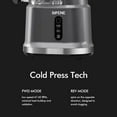 thumbnail image 4 of SiFENE 200W Cold Press Juicer Machines, Big Mouth 83mm Opening Whole Slow Masticating Juicer, High Yield, Gray, 4 of 8