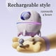 thumbnail image 2 of New Astronaut Air Humidifier 220ml Ultrasonic Oil Diffuser Led Light Usb Mist Sprayer Gifts Purple, 2 of 5