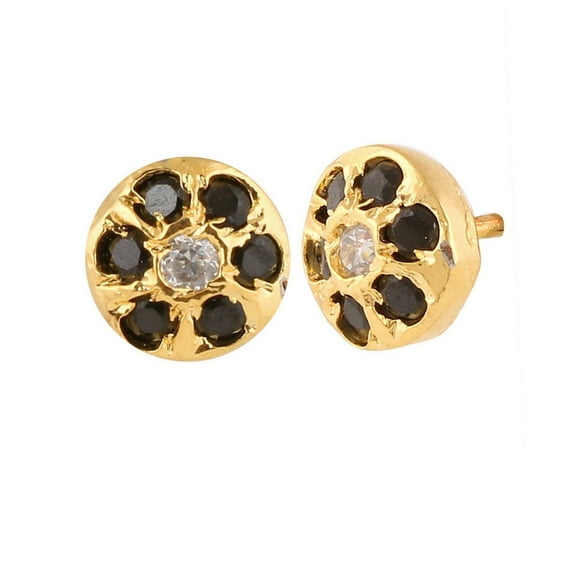 Efulgenz Indian Bollywood Designer Traditional CZ Stud Earrings Jewelry for Women and Valentine Day Gift for Her