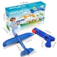 thumbnail image 6 of 3 Pack Airplane Launcher Toy,12.6" Foam Glider Led Plane,2 Flight Mode Catapult Plane for Kids Outdoor Sport Flying Toys Gifts for 4 5 6 7 8 9 10 12 Year Old Boys Girls, 6 of 6