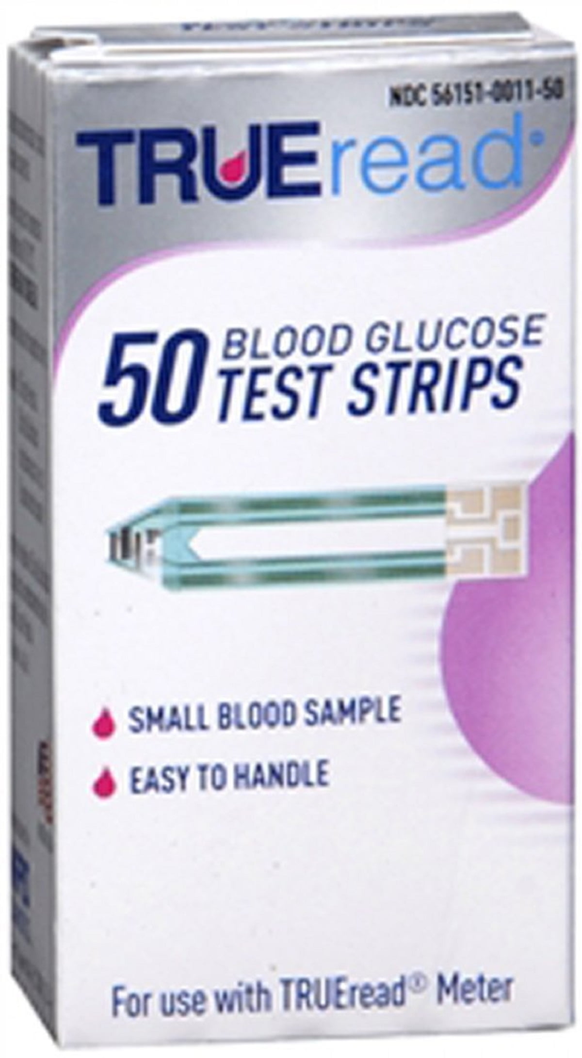 Nipro Diagnostics TRUEread Blood Glucose Test Strip (50 count