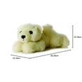 thumbnail image 2 of Peluche Aurora Blanco MINI FLOPSIE 8" Lil' Slushy Polar Bear, 2 of 2