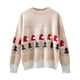 thumbnail image 2 of Puntoco Suéter Moda Mujer Manga Larga Navidad Cuello Redondo Suelto Tendencia Tops Blusa Suéter De Punto Liquidación De Navidad Puntoco Puntoco-275, 2 of 4