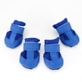 thumbnail image 2 of SPRING PARK 4Pcs Dog Boots Soft Mesh Anti-slip Protective Comfortable Paws Walking Shoes For Pet Puppy, 2 of 7