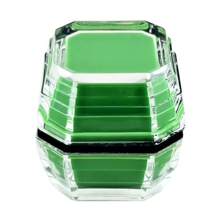 Bothyi Aquarium Magnetic Glass Cleaner Compact Portable Multipurpose Sturdy Small Brush Green