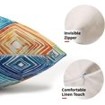 thumbnail image 2 of Blue Orange Turquoise Colorful Geometric Lumbar Pillow Covers 12X20 in Set of 2 Abstract Mid Century Pillow Cases Summer Multicolor Outdoor Pillow Covers Modern Home Decor for Couch Patio Sofa Porch, 2 of 6