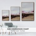 thumbnail image 4 of Reflections of My Mind Framed Premium Gallery Wrapped Canvas - Ready to Hang - 25 x 37 - Walnut Floating Frame, 4 of 9