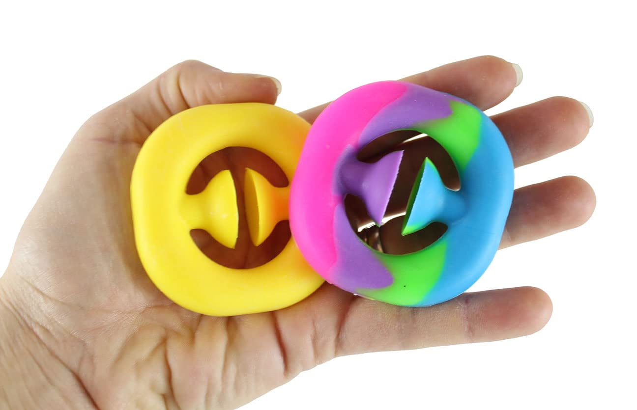 2 Snapping Pop Snapper Fidget Suction Cup Pop Fidget Toy OT Squeeze
