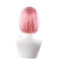 thumbnail image 2 of Peluca corta para cosplay, color rosa Bob, sintética, resistente al calor, 30 cm, 2 of 2