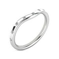 thumbnail image 3 of Diamond 1/10 ct tw Stackable Ring in 10K White Gold, 3 of 4